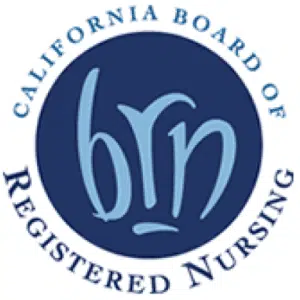 california board of registered nursing logo